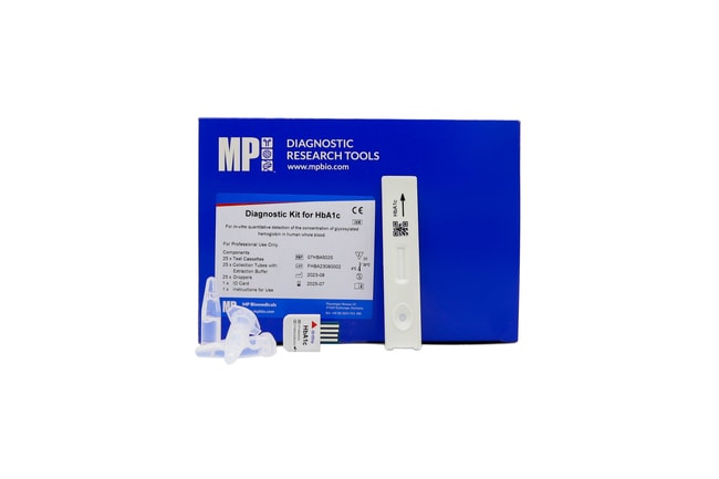 Diagnostic kit for HbA1c 25 tests